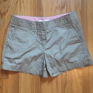 J. Crew khaki shorts